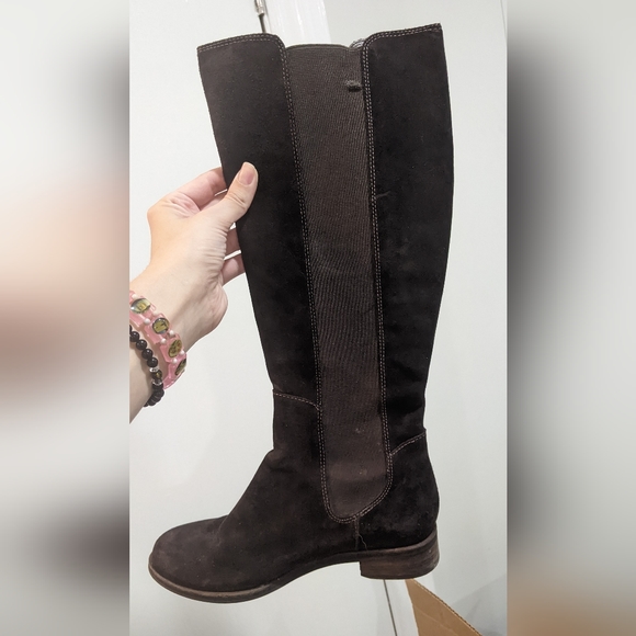 Cole haan suede boots size 8 - Picture 1 of 6